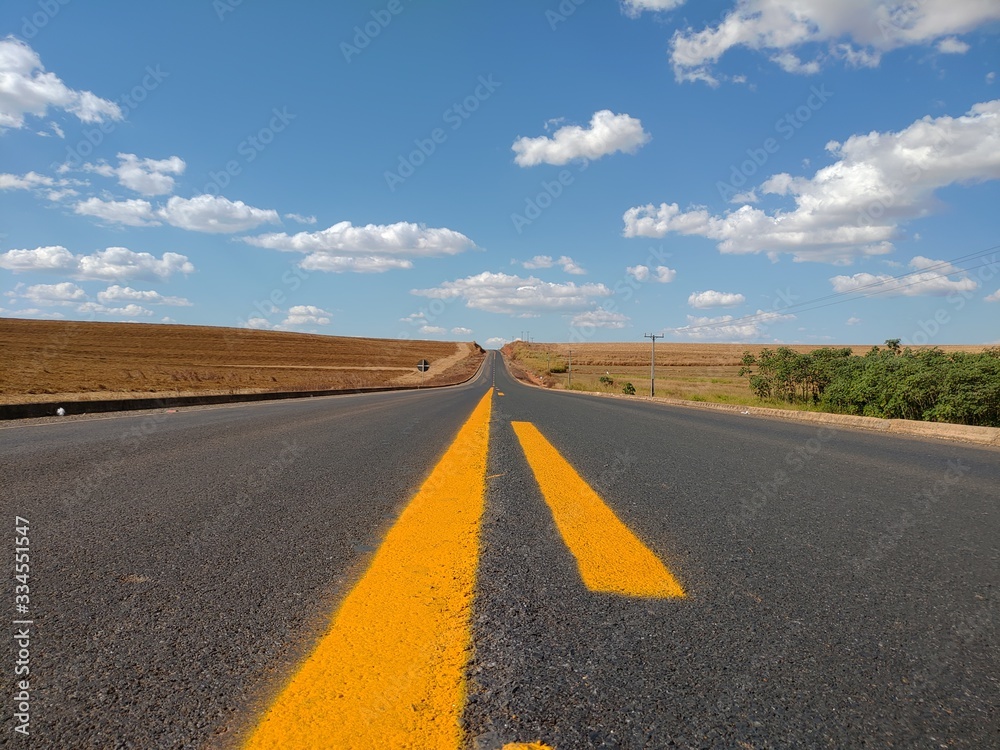 Naklejka premium Rodovia Brasileira 