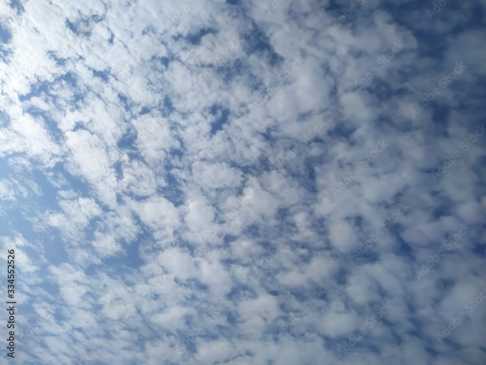 Cloud fly blue sky texture background