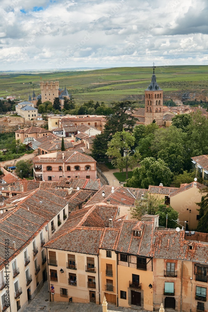 Obraz premium Segovia city