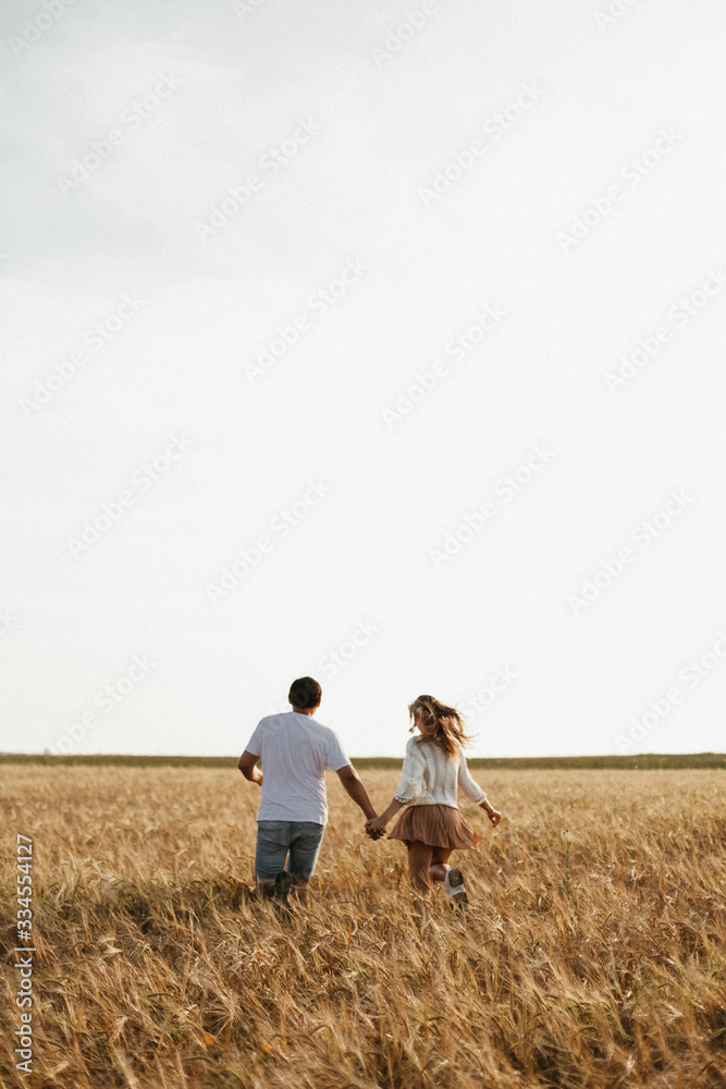 love in sunny field love in sunny field