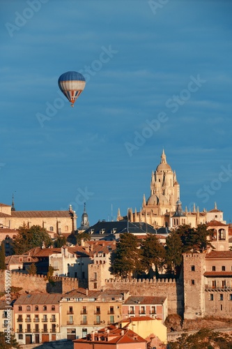 Cathedral of Segovia balloon