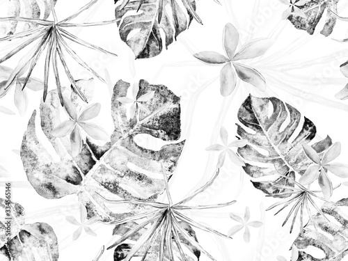 Orchid Seamless Pattern.