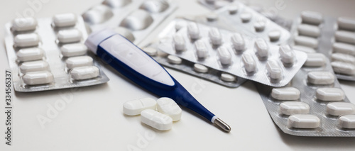new medical pills in packages for the treatment of diseases