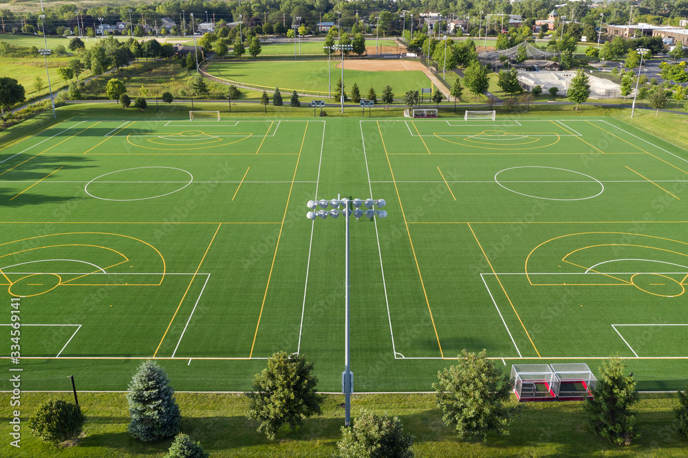 Obraz premium Suburban Multi-Use Playfield