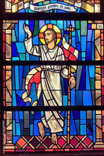 The Resurrection of Jesus Stained Glass Window