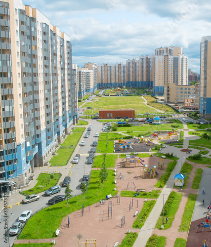 apartment neighborhood park...