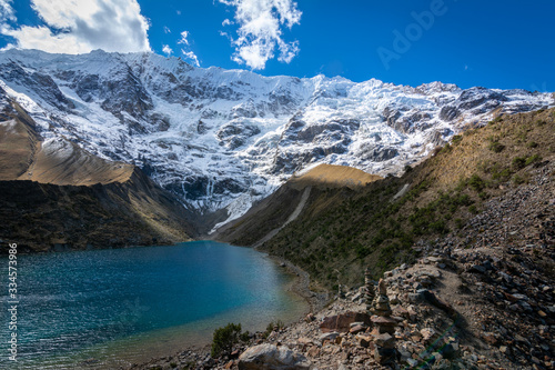 Fototapeta Naklejka Na Ścianę i Meble -  Beautiful landscape in the mountains of Peru