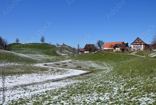 Typischer Bauernhof im Kanton Zug (Schwand bei Neuheim) photo