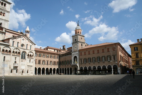 Modena, Emilia Romagna, Italy: view of Square Grande in town center