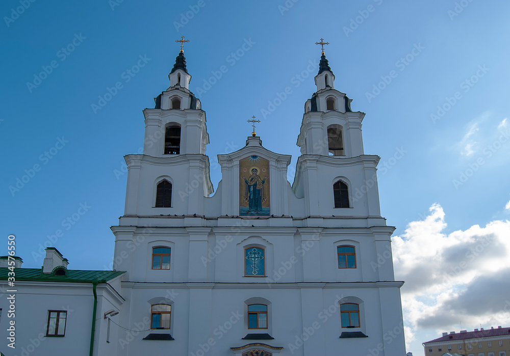 Fototapeta premium The Holy Spirit Cathedral in Minsk, Belarus