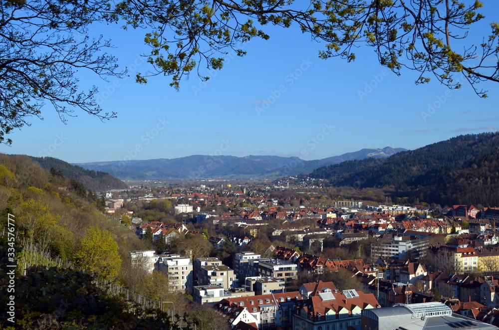 Freiburgs Osten und das Dreisamtal im Frühling