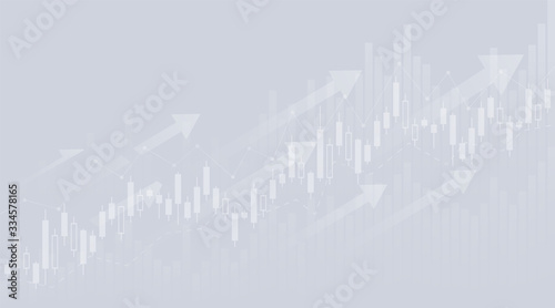 Graphs and charts templates. With up trend. Big set business infographics. Statistic and data, information, economy. Financial chart. Vector illustration.