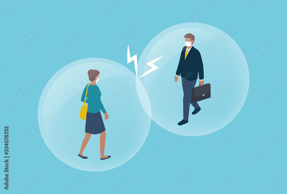 Social distancing and coronavirus prevention Social distancing and coronavirus prevention