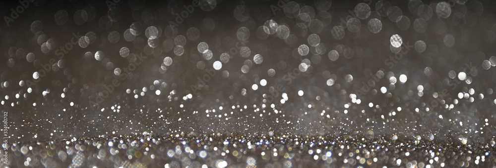 Christmas and Happy new year on blurred bokeh with snowfall banner background Christmas and Happy new year on blurred bokeh with snowfall banner background