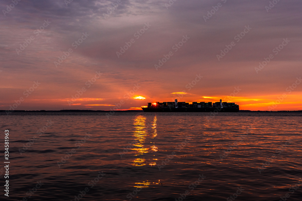 Sunrise at the Chesapeake Bay 