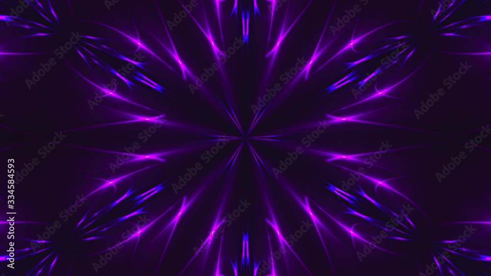 Abstract symmetry kaleidoscope - fractal lights, 3d rendering backdrop, computer generating background Abstract symmetry kaleidoscope - fractal lights, 3d rendering backdrop, computer generating background