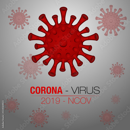 corona virus, MERS virus, Middle-East Respiratory Syndrome. Dangerous asian ncov corona virus, SARS pandemic risk concept.