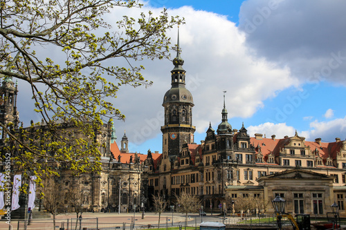 Impressions of the old town in Dresden, Germany