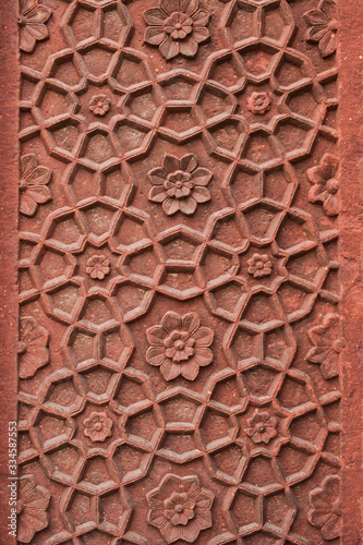 texture of Indian decorative tiles