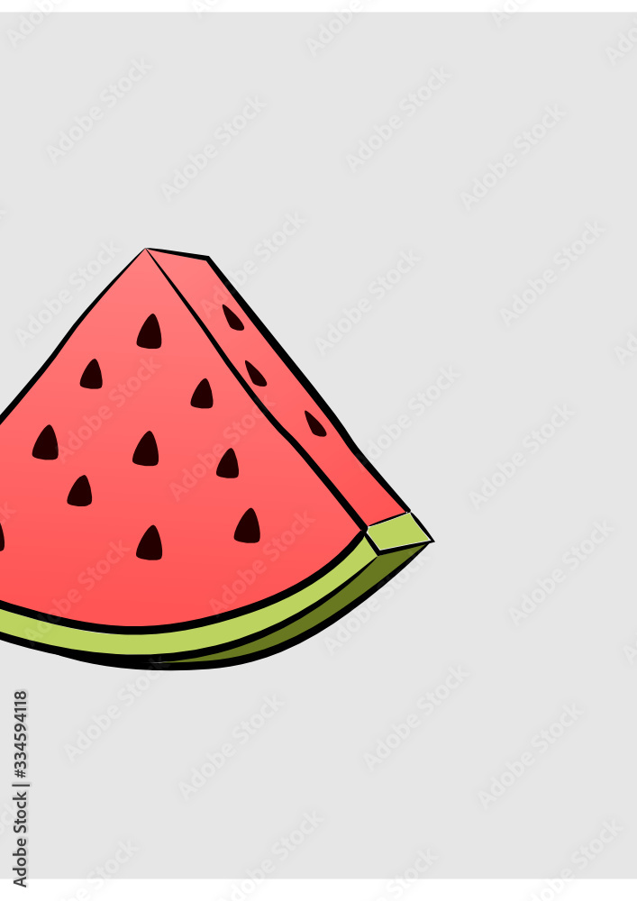 Slice of watermelon Slice of watermelon