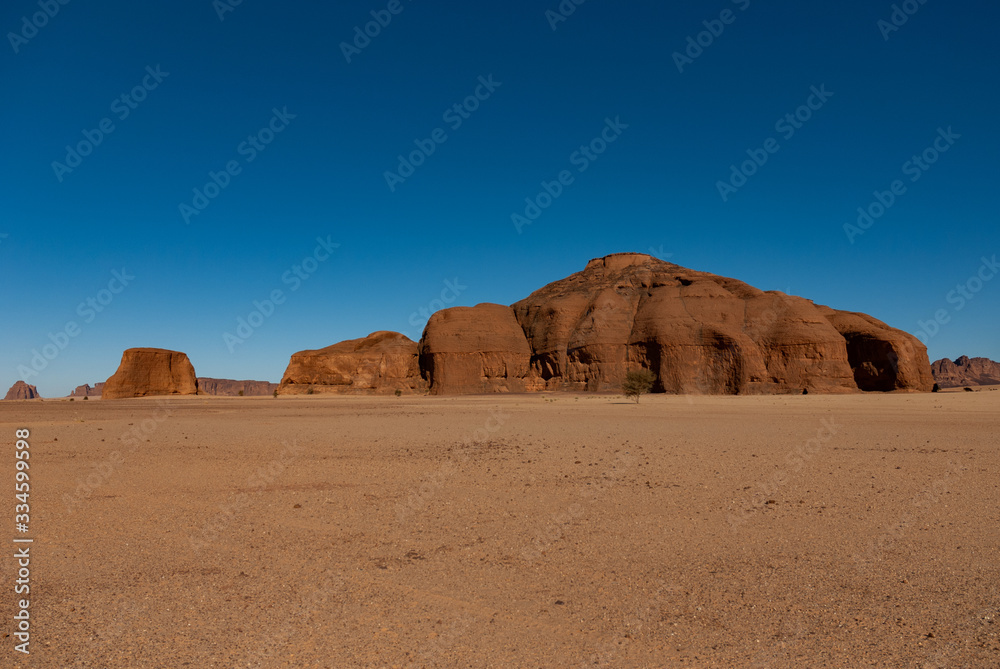 Natural rock formations, Chad, Africa. Natural rock formations, Chad, Africa.