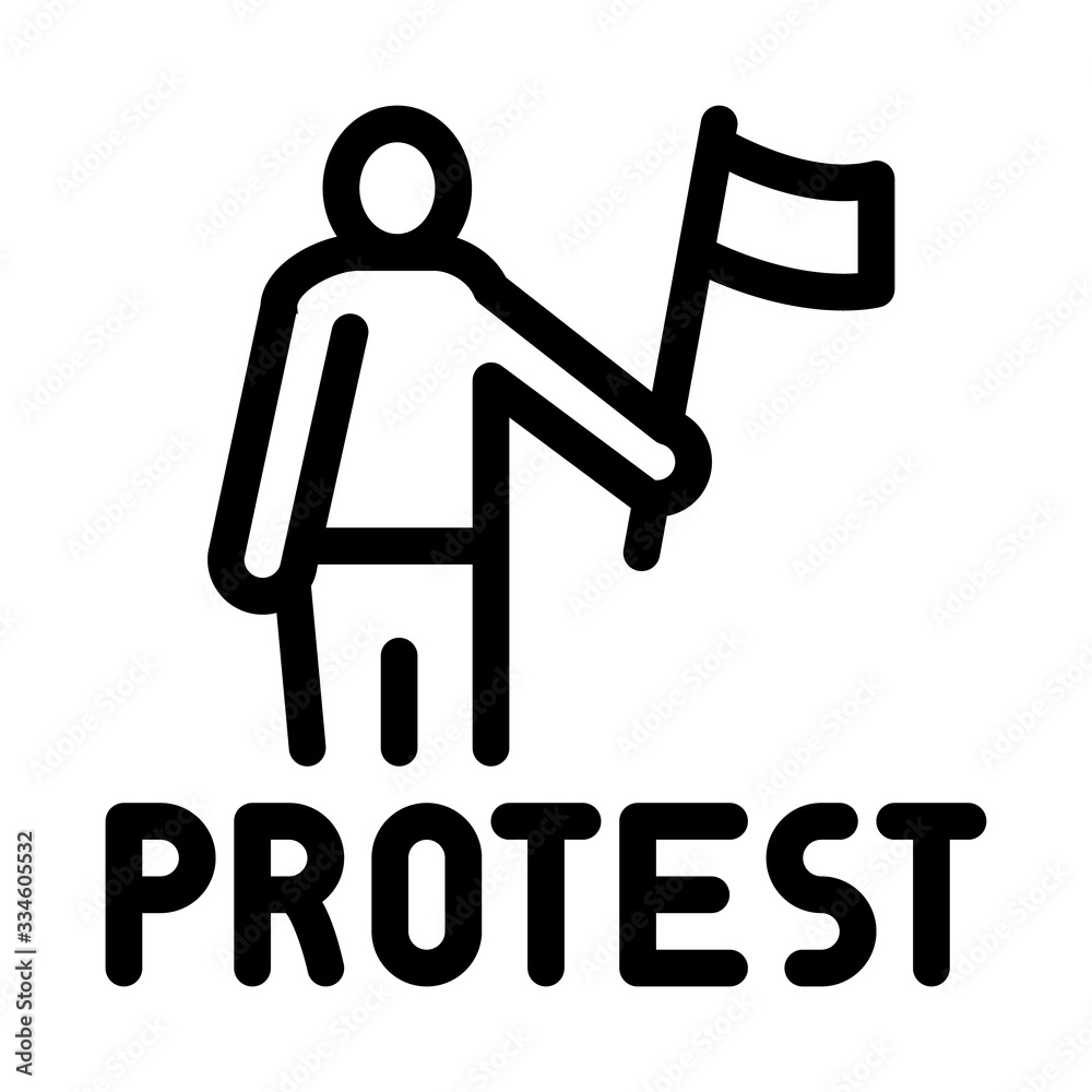 person dissident icon vector. person dissident sign. isolated contour symbol illustration person dissident icon vector. person dissident sign. isolated contour symbol illustration