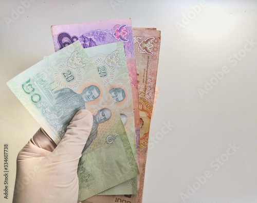money in hand