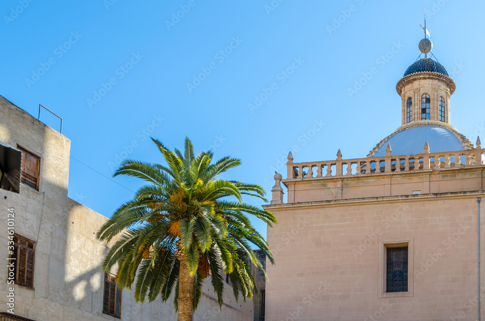 Alicante cathedral exterior, Spain