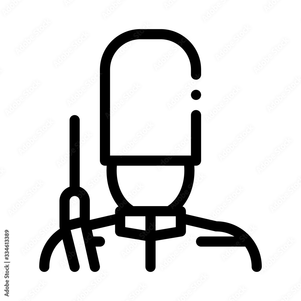 royal guard icon vector. royal guard sign. isolated contour symbol illustration royal guard icon vector. royal guard sign. isolated contour symbol illustration