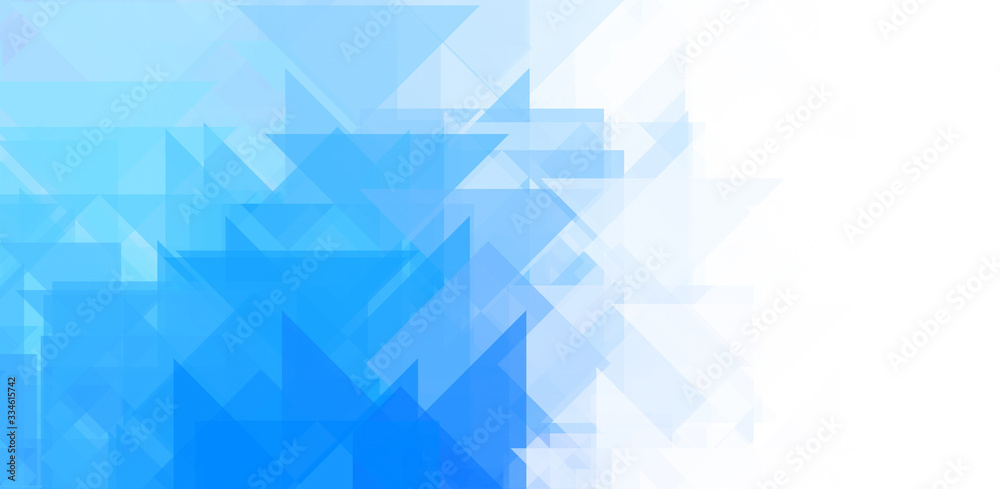 Fototapeta premium Overlapping design with triangles background. Abstract geometric wallpaper. Geometrical colorful triangular shapes.