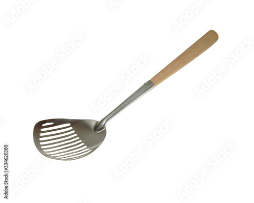 kitchen spatula on isolated white background