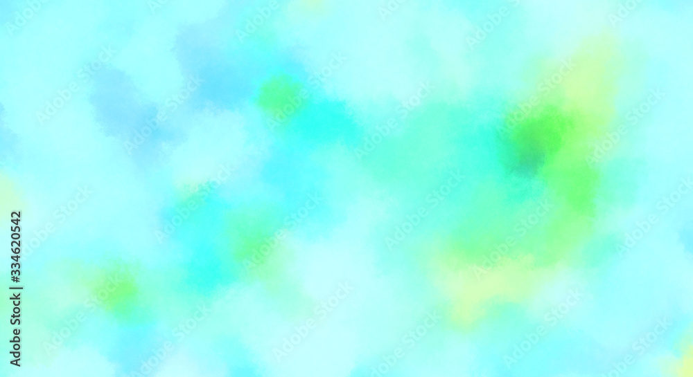 Watercolor painted background. Abstract Illustration wallpaper. Brush stroked painting. 2D Illustration.