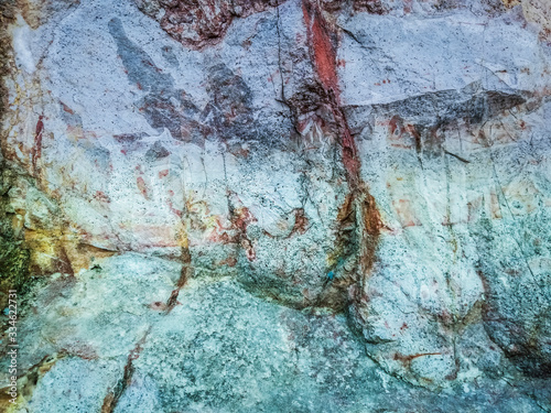 formaciones geológicas en una gruta 