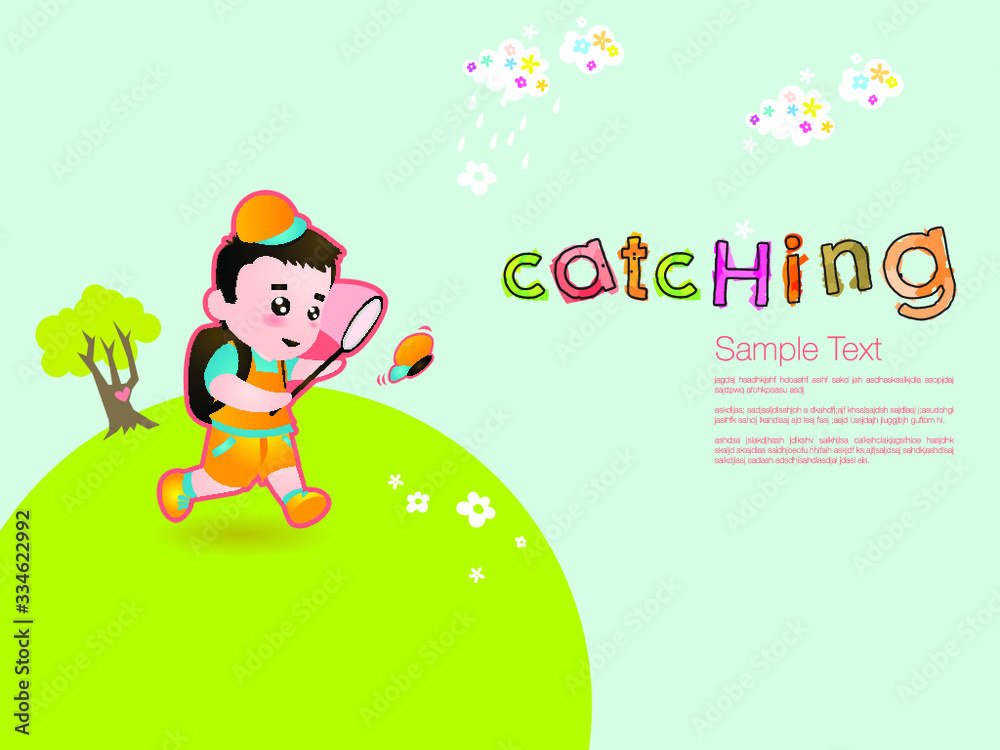 Kid Catching Butterfly
Kid Catching Butterfly