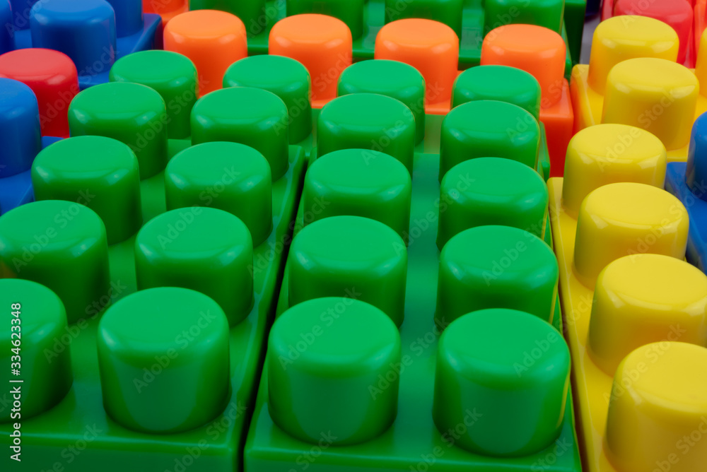 Obraz premium Plastic blocks