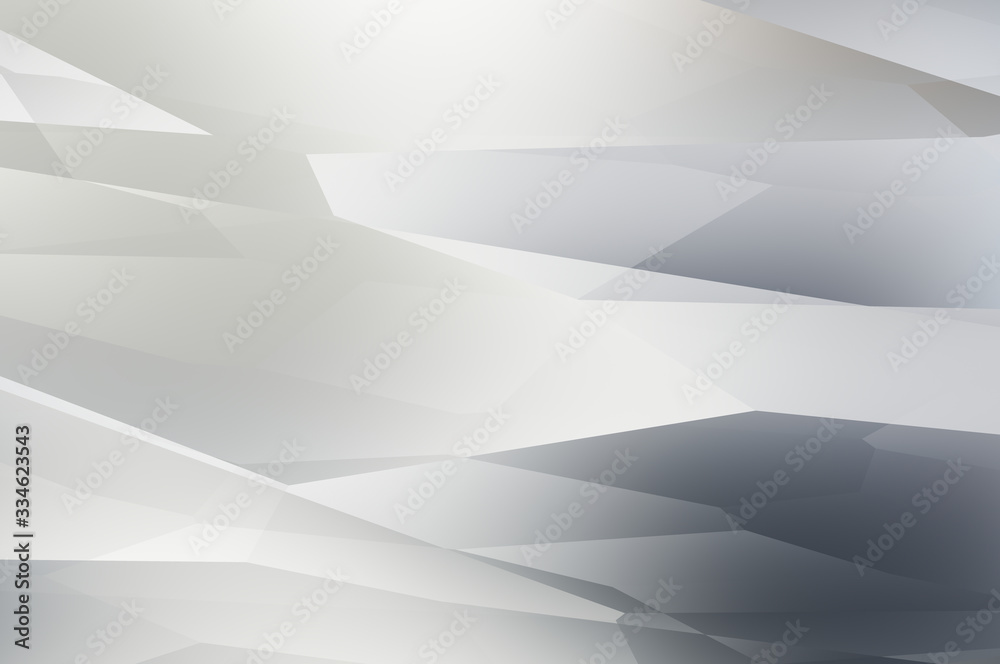 Fototapeta premium Abstract Background. Triangle 3d illustration polygonal art pattern style. Future graphic geometric design. Geometry texture futuristic decoration. Trendy and vibrant modern style template..