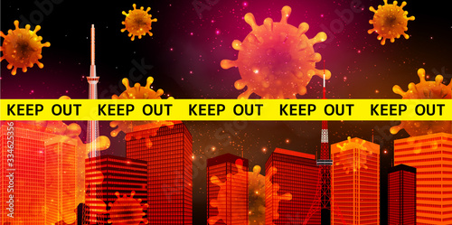 東京　コロナ　ウイルス　背景