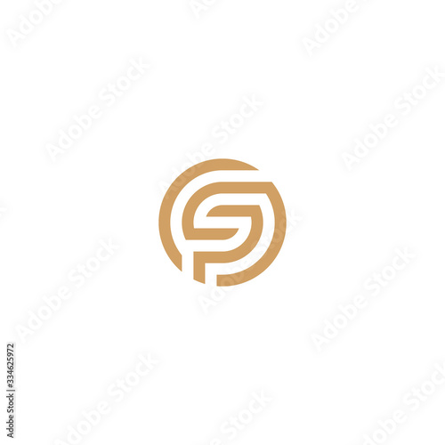 The S and P logos are elegant and simple