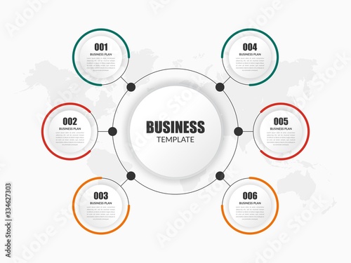 Modern Inforaphic Template Premium Vector