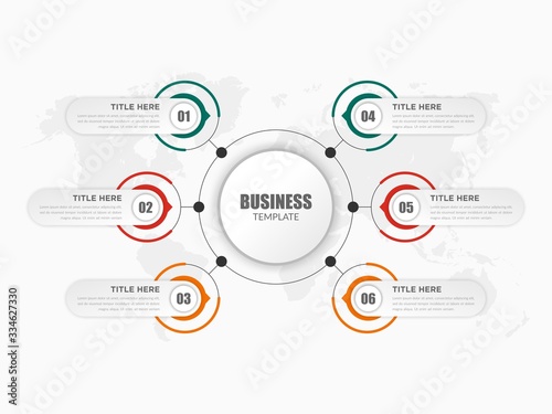 Modern Inforaphic Template Premium Vector