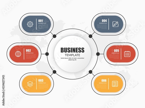 Modern Inforaphic Template Premium Vector