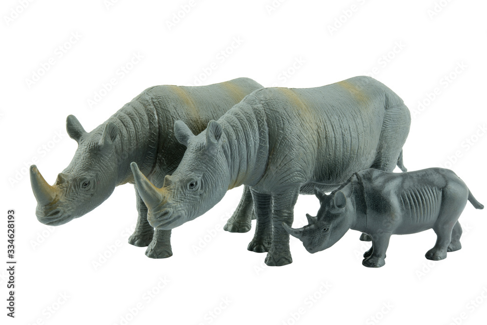 Fototapeta premium toy rhionceros