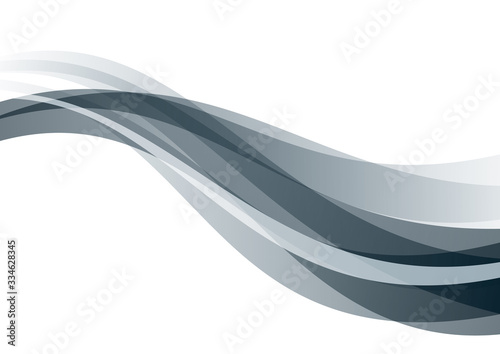 曲線　抽象　背景　グレー