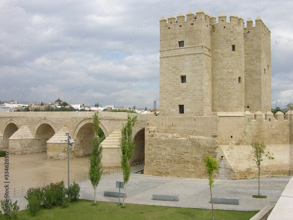 Cordoba, Spain, Roman Bridge & Calahorra Tower