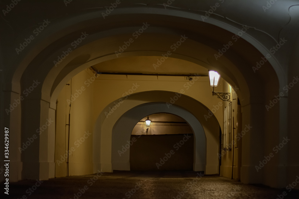 Fototapeta premium Architecture, street photography around praga