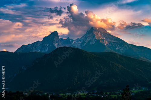 Mountain tour on the Watzmann