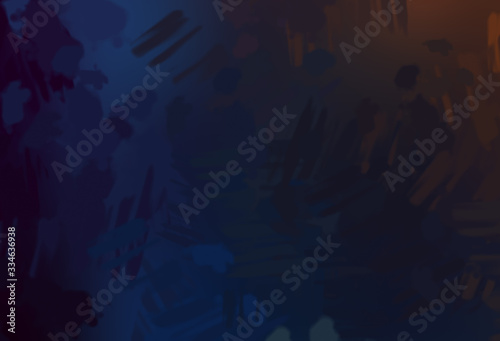 Brushed Painted Abstract Background. Brush stroked painting. Artistic vibrant and colorful wallpaper.