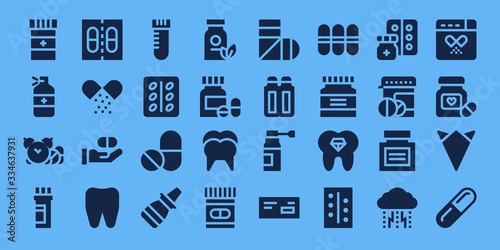 pain icon set