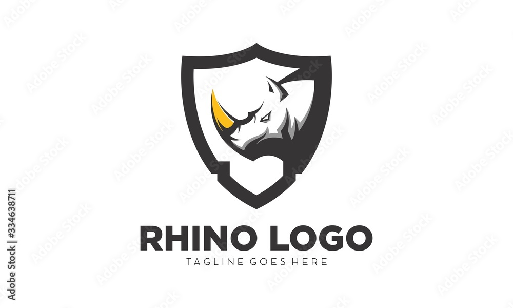 One Horn Rhino Logo, HD Png Download - vhv