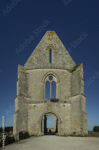 Abbaye des Chatelier, Ile de Ré, facade